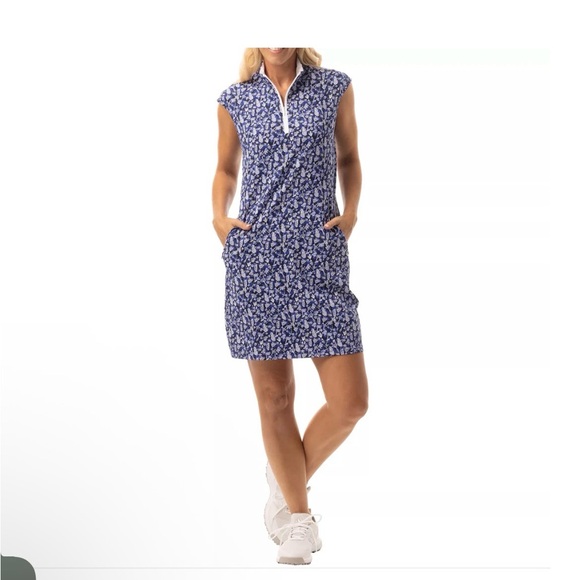 San Soleil Dresses & Skirts - NWT San Soleil Solistyle Sleeveless Golf Dress -Mai Tai Size S MSP$130